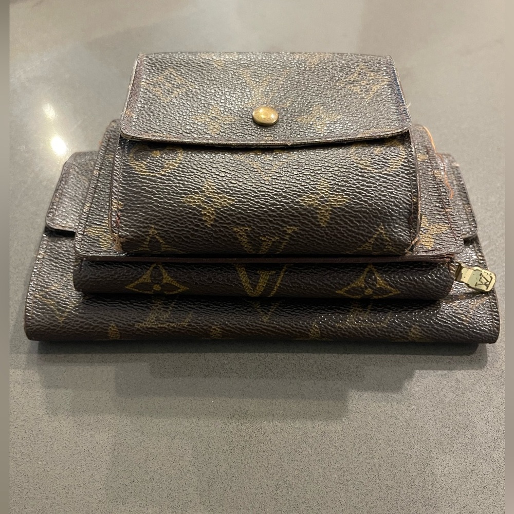 LV Monogram Wallet 3 Pack